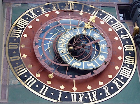 astronomical clock in Bern
