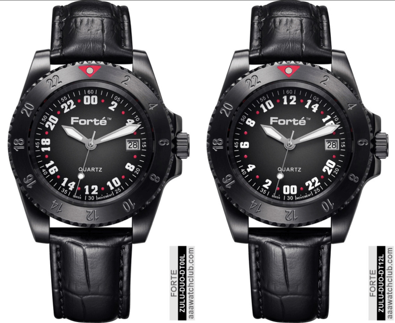 Forté ZULU-DUO  leather straps